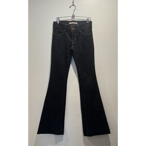 J Brand Flare Lovestory Dark Wash Jeans Womens Size 25 Boho Y2K Look READ